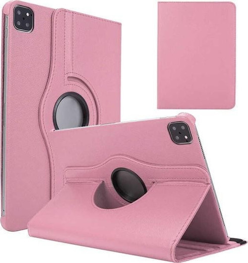 iPad Pro 11 2020 2.Nesil Kılıf Yatay ve Dikey Standlı Dönerli Deri Kılıf + 9H Nano Ekran Koruyucu