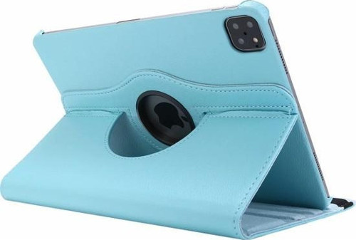 iPad Pro 11 2020 2.Nesil Kılıf Yatay ve Dikey Standlı Dönerli Deri Kılıf + 9H Nano Ekran Koruyucu