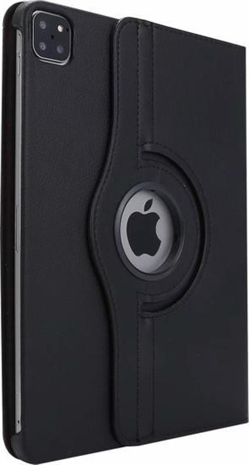 iPad Pro 11 2021 3.Nesil M1 Kılıf 360 Derece Dönerli Yatay ve Dikey Standlı Deri Kılıf + 9H Nano Ekran Koruyucu