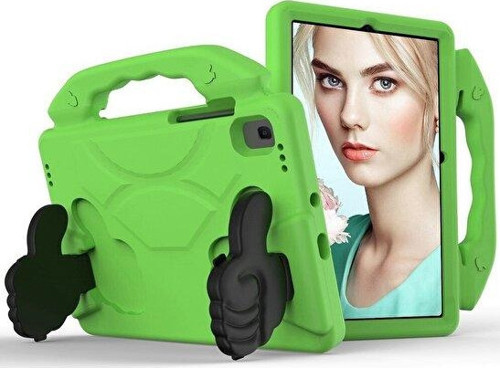 Samsung Galaxy Tab A 8.0 SM-T290 Yatay Stadlı Çocuk İçin Parmaklı Eva Like Silikon Kılıf