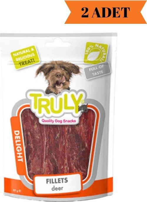 Delight Geyikli ve Ördekli Yumuşak Köpek Ödül Maması 90 Gr x 2 Adet