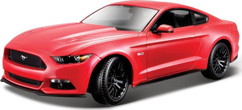 1/18 2015 Ford Mustang Model Araba - Kırmızı