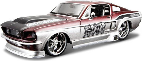 1/24 1967 Model Ford Mustang GT Gri