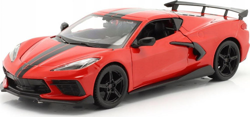 1/24 2020 Chevrolet Corvette Stingray Coupe - Kırmızı