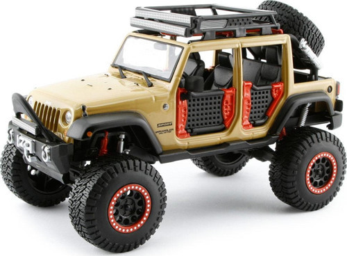 1/24 2015 Model Jeep Wrangler Unlimited Kahverengi