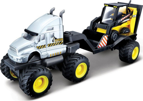 Builder Zone Taşıyıcı Tır Seti - Gri Tır