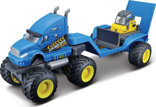 Builder Zone Taşıyıcı Tır Seti - Mavi Tır