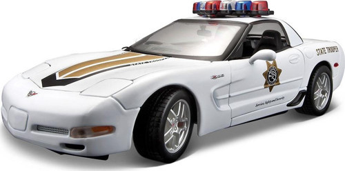 1:18 Corvette Z06 Police Model Araba S/E