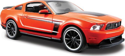 Ford Mustang Boss 302 1:24 Model Araba S/E Turuncu