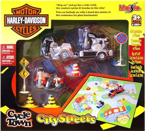 Harley-Davidson City Streets Oyun Seti Siyah