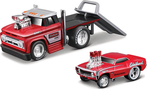 Muscle Machines Taşıyıcı ve Araç Set 1/64 02 59049
