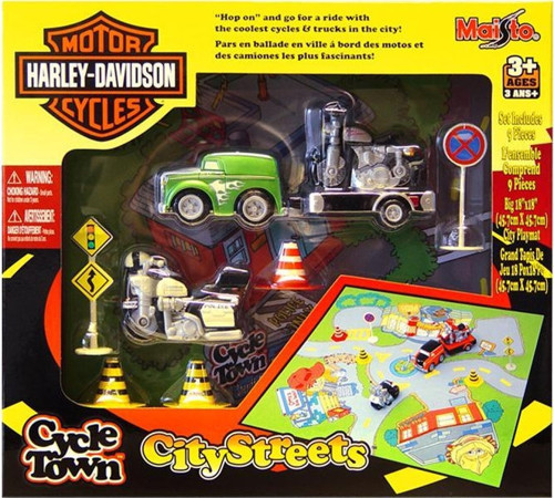Harley-Davidson City Streets Oyun Seti Yeşil