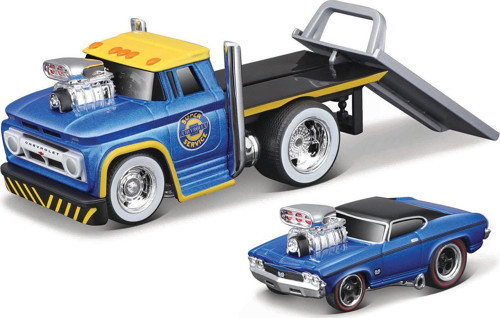 Muscle Machines Taşıyıcı ve Araç Set 1/64 03 59050
