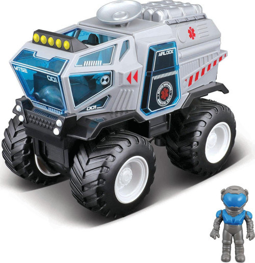 Space Explorers 4x4 Rover Uzay Aracı ve Figür Mavi
