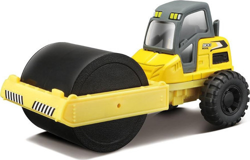 İnşaat Araçları Street Roller İş Makinesı Sarı Metal Gövde