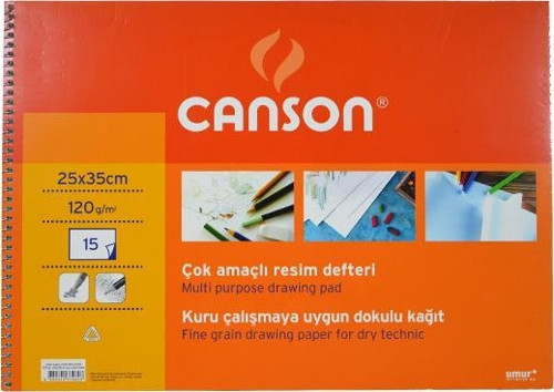 Çok Amaçlı Resim Defteri 25x35 cm 120 gr 15 Yaprak