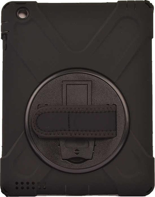 Apple İpad Mini 1 Kılıf Yatay Standlı ve Askılı Military Amazing Defender Zırh Özellikli Kılıf