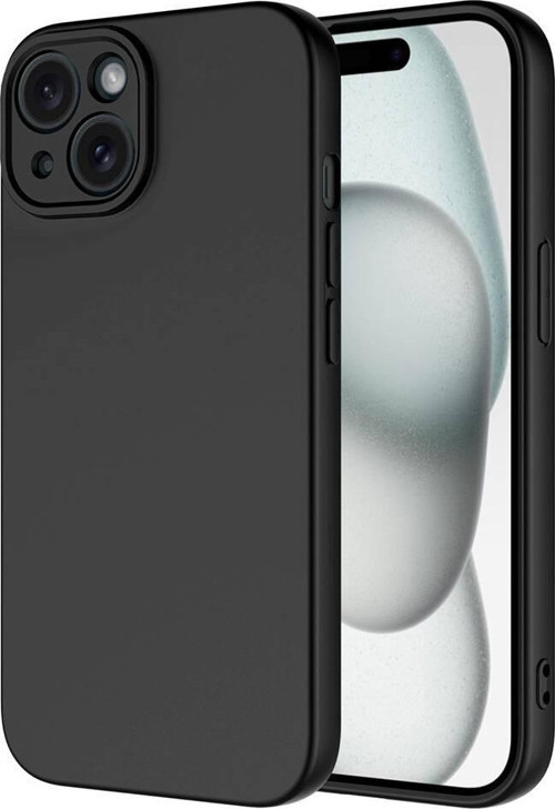 Apple iPhone 15 Plus Kılıf Dışı Silikon içi Kadife Lansman Kılıf