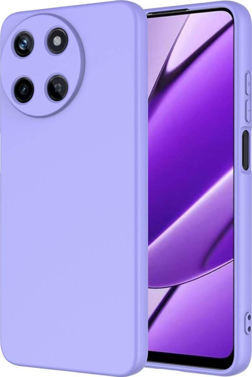 Realme 11 4G Kılıf Dışı Silikon içi Kadife Lansman Kılıf