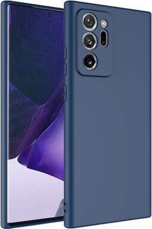 Samsung Galaxy Note 20 Ultra Kılıf Dışı Silikon içi Kadife Lansman Kılıf