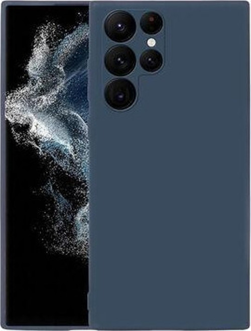 Samsung Galaxy S22 Ultra Kılıf Dışı Silikon içi Kadife Lansman Kılıf