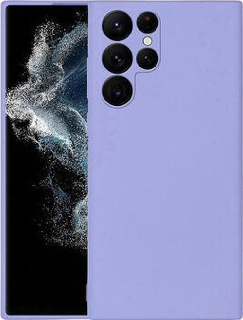Samsung Galaxy S22 Ultra Kılıf Dışı Silikon içi Kadife Lansman Kılıf