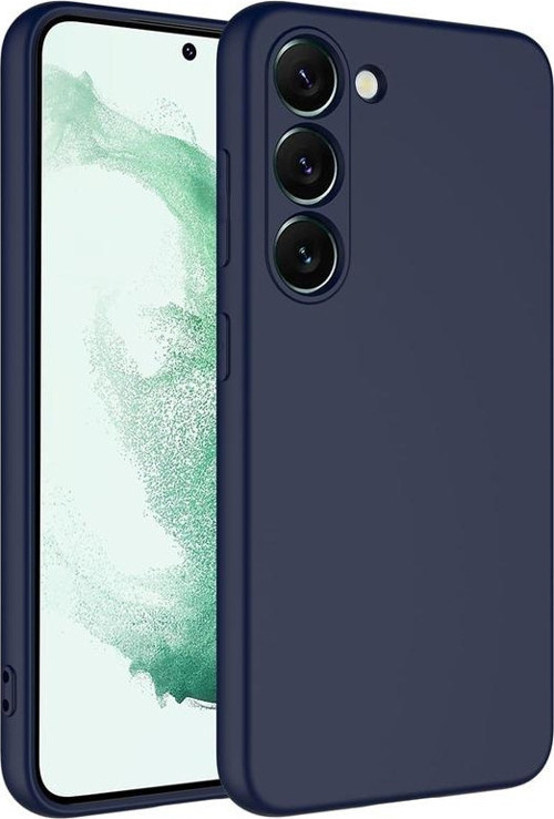 Samsung Galaxy S23 Kılıf Dışı Silikon içi Kadife Lansman Kılıf