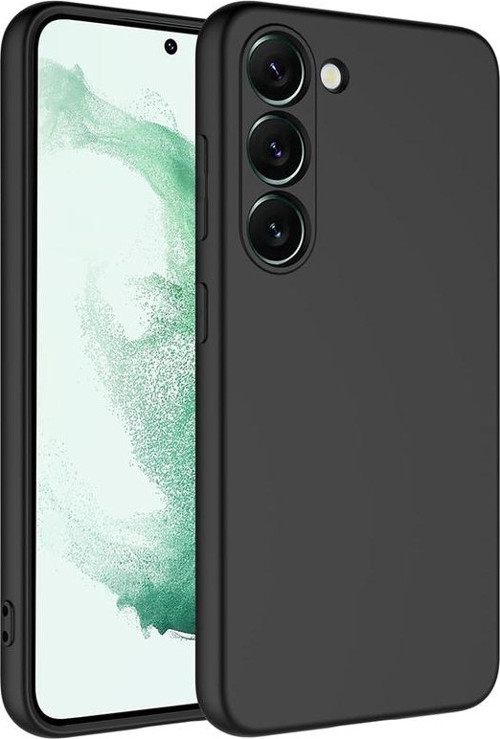 Samsung Galaxy S23 Kılıf Dışı Silikon içi Kadife Lansman Kılıf
