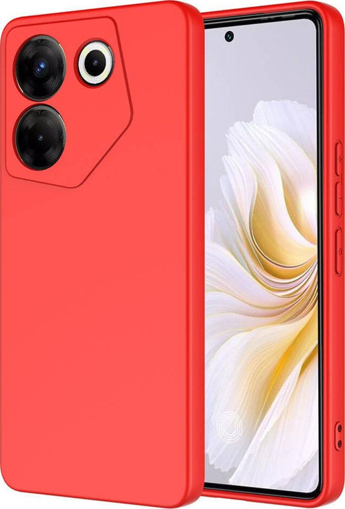 Tecno Camon 20 Pro 5G Kılıf Dışı Silikon içi Kadife Lansman Kılıf