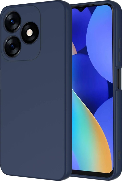 Tecno Spark 10 4G Kılıf Dışı Silikon içi Kadife Lansman Kılıf