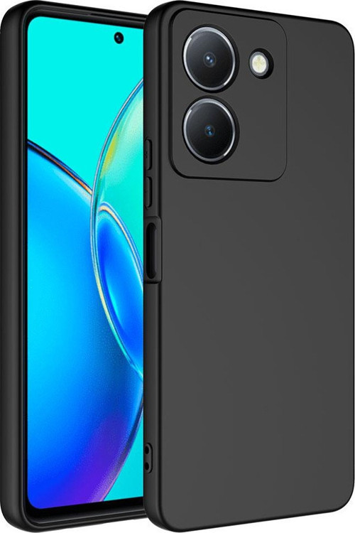 Vivo Y36 4G Kılıf Dışı Silikon içi Kadife Lansman Kılıf