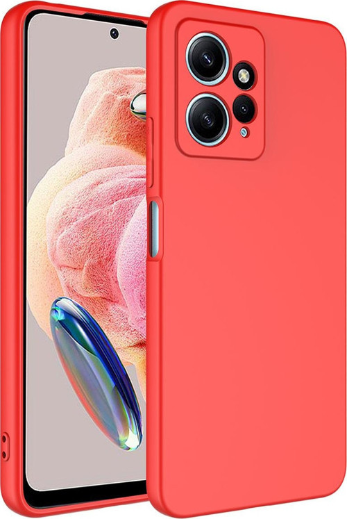 Xiaomi Redmi Note 12 4G Kılıf Dışı Silikon içi Kadife Lansman Kılıf