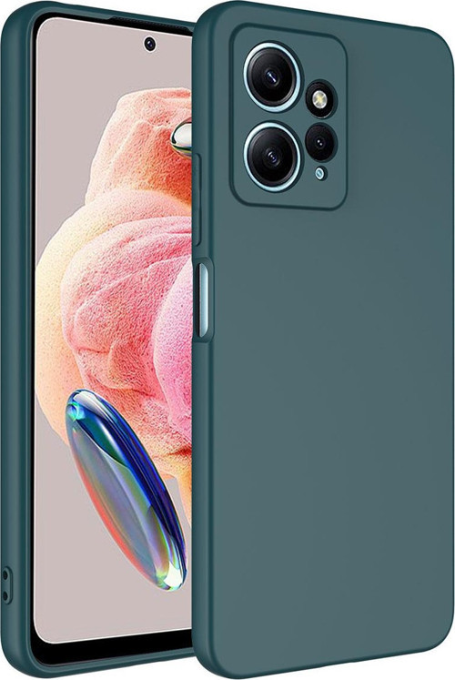 Xiaomi Redmi Note 12 4G Kılıf Dışı Silikon içi Kadife Lansman Kılıf
