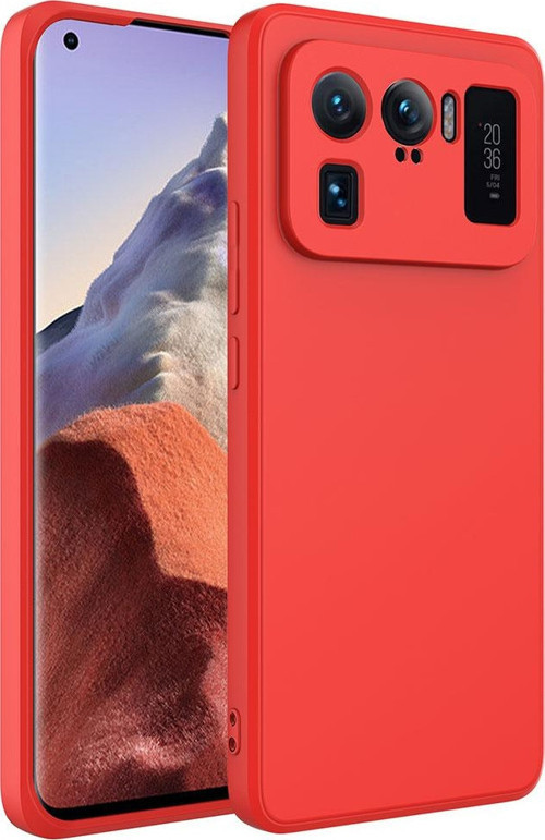 Xiaomi Mi 11 Ultra Kılıf Dışı Silikon içi Kadife Lansman Kılıf