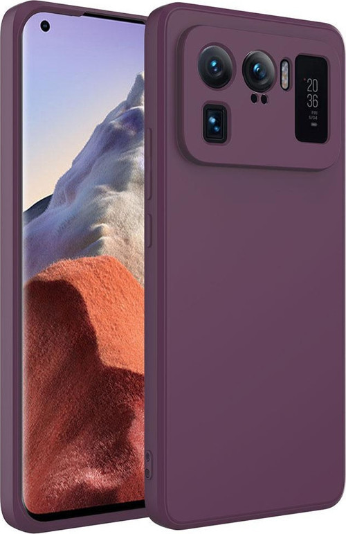 Xiaomi Mi 11 Ultra Kılıf Dışı Silikon içi Kadife Lansman Kılıf