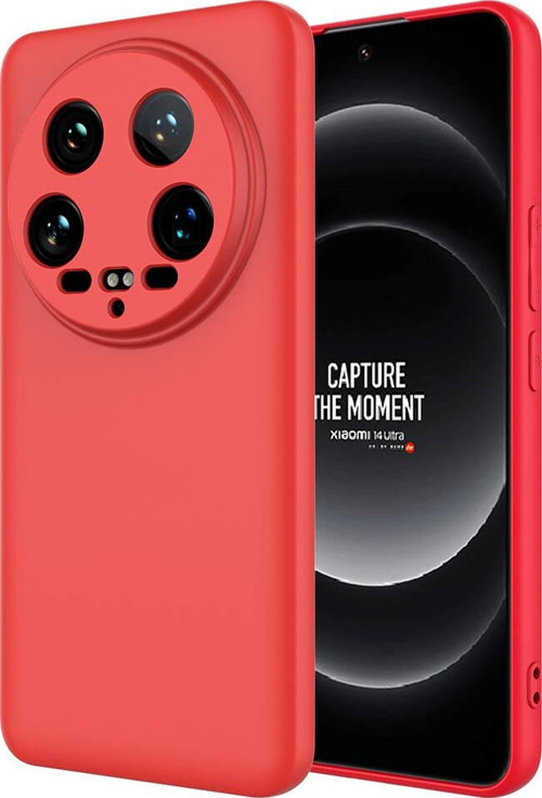 Xiaomi Mi 14 Ultra Kılıf Dışı Silikon içi Kadife Lansman Kılıf