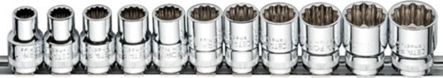 11 Parça 1/2'' 12 Köşe (Yıldız) Lokma Anahtar Takımı