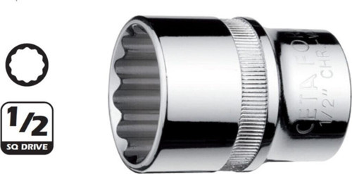 C22-B25 25 Mm 1/2” 12 Köşe (Yıldız) Lokma Anahtar
