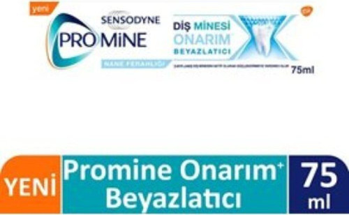 Promine Diş Minesi Onarım Beyazlatıcı Diş Macunu 75 ml X 2 Adet