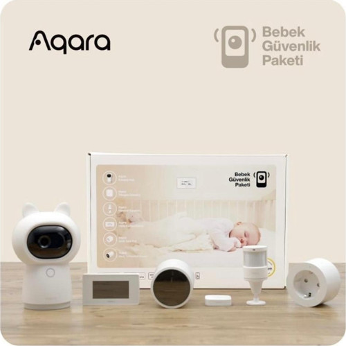 Akıllı Bebek Güvenlik Paketi AQ-BS6B (Apple Home Destekli)