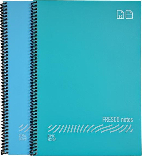 Eco Fresco A4 60 Yaprak Kareli ve Çizgili Defter Seti