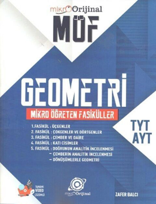 TYT AYT Geometri MÖF Mikro Öğreten Fasiküller Set Orijinal Mikro