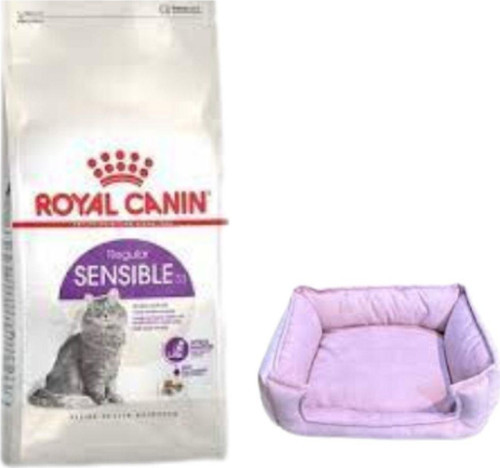 Sensible 33 Sindirim Hassasiyetli Yetişkin Kedi Maması 4 Kg,Mini Small Mor Yatak