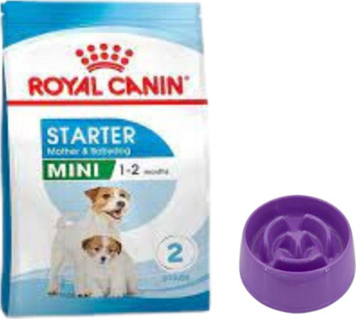 Mini Starter Mother&Babydog Köpek Maması 4 Kg, Yavaş Yeme Mama Kabı 175 Ml.