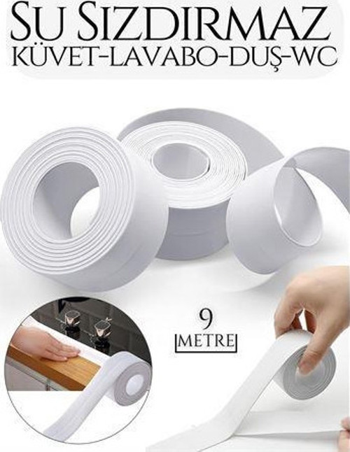 TransForMacion Su Geçirmez Küvet Lavabo Duş Bandı 9 Metre Flexia Design 718906