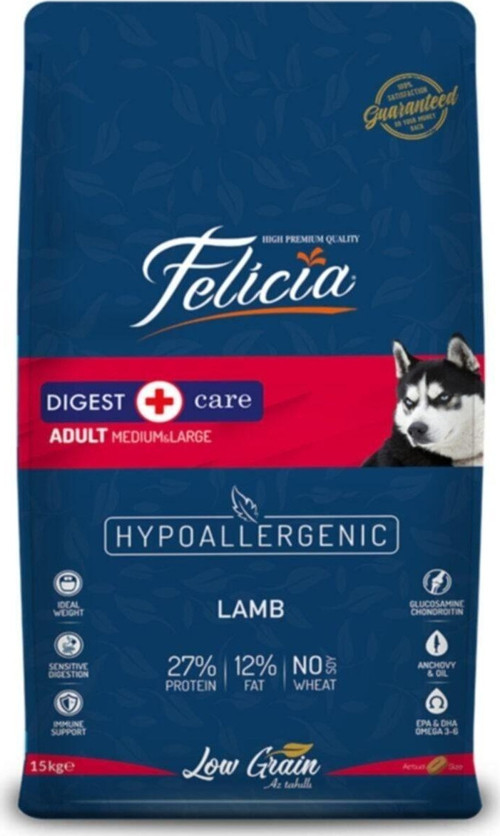Aztahıllı Kuzulu M/large Breed Hypoallergenic Yetişkin Köpek Maması 15 Kg