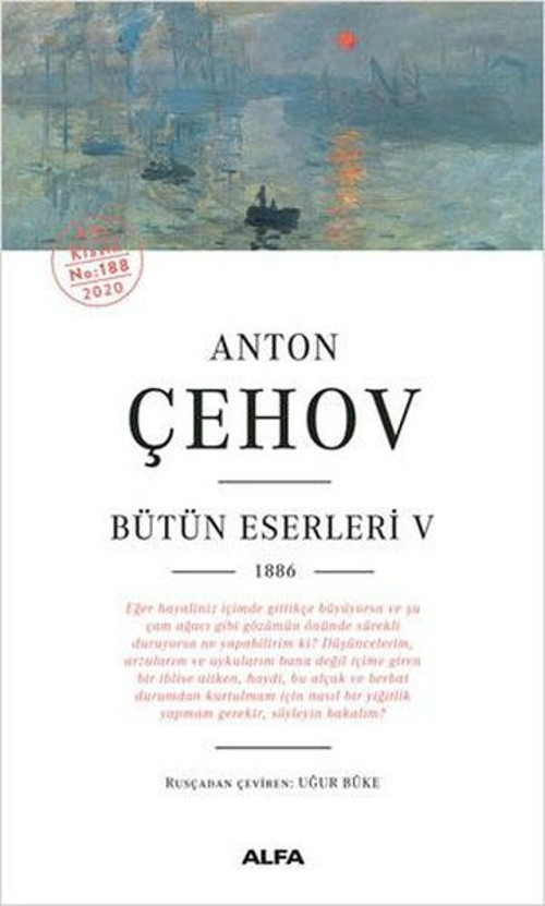 Anton Çehov Bütün Eserleri 5 -1886