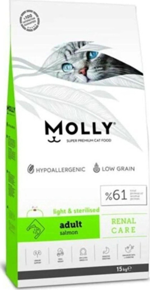 Renal Care Light & Sterilised Salmon Kısır Somonlu Kedi Maması 15kg