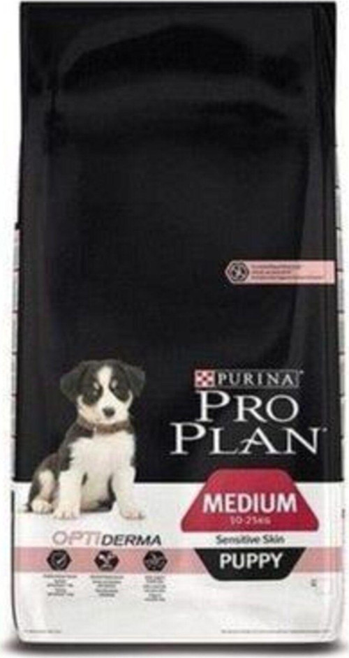 Puppy Medium Sensitive Skin Somonlu Orta Irk Yavru Köpek Maması 12 Kg