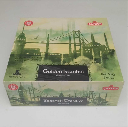 GOLDEN İSTANBUL GREEN TEA 160 G (BARDAK POŞET ÇAY)